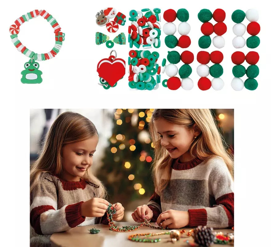 Translation missing: es.Caja de 164 Piezas para Pulseras de Navidad