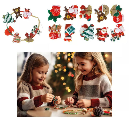 Caja de 20 Piezas para Pulseras Navidad