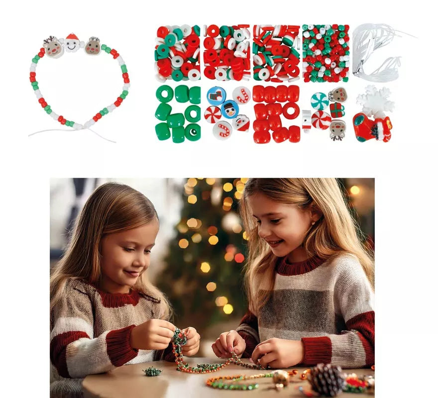 Translation missing: es.Caja de 450 Piezas para Pulseras de Navidad