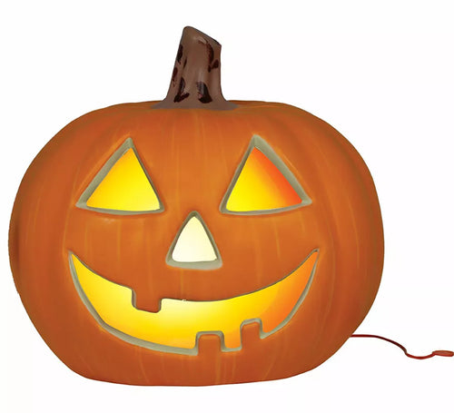 Calabaza con Luz Intensa de 20 cm
