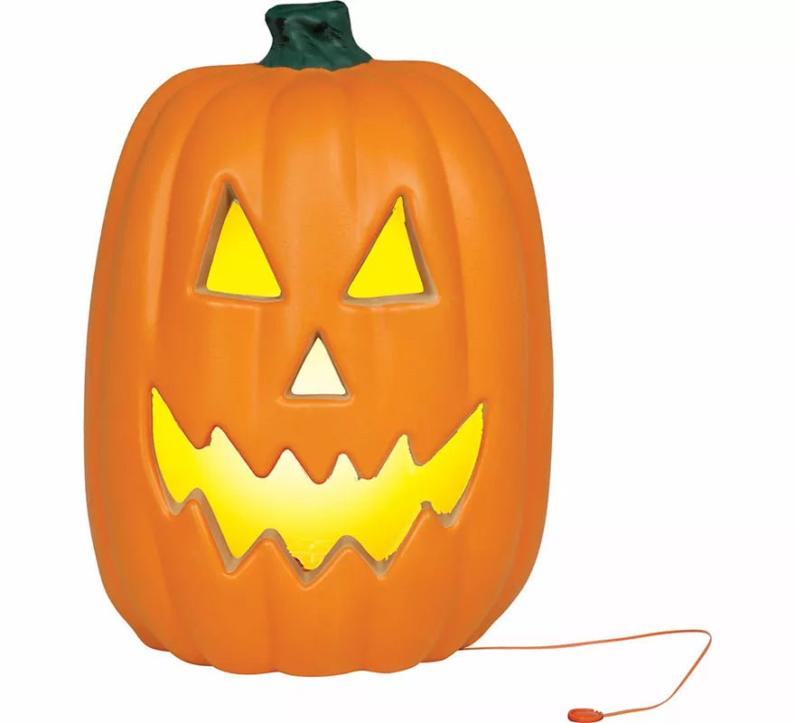 Calabaza con Maligna Luz Intensa de 40 cm