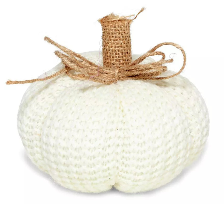 Translation missing: es.Calabaza decorativa de Algodón de 12 cm en varios colores