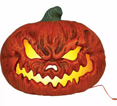 Calabaza del Terror con Luz Intensa de 38 cm