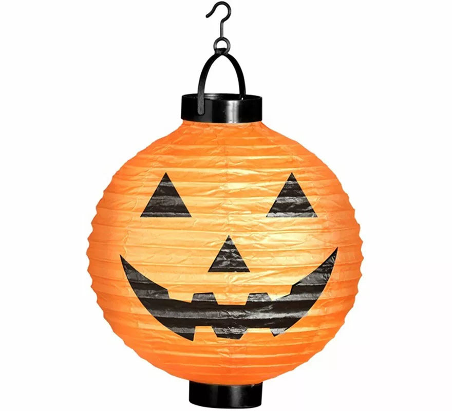 Translation missing: es.Calabaza Linterna con Luz LED de 20 cm