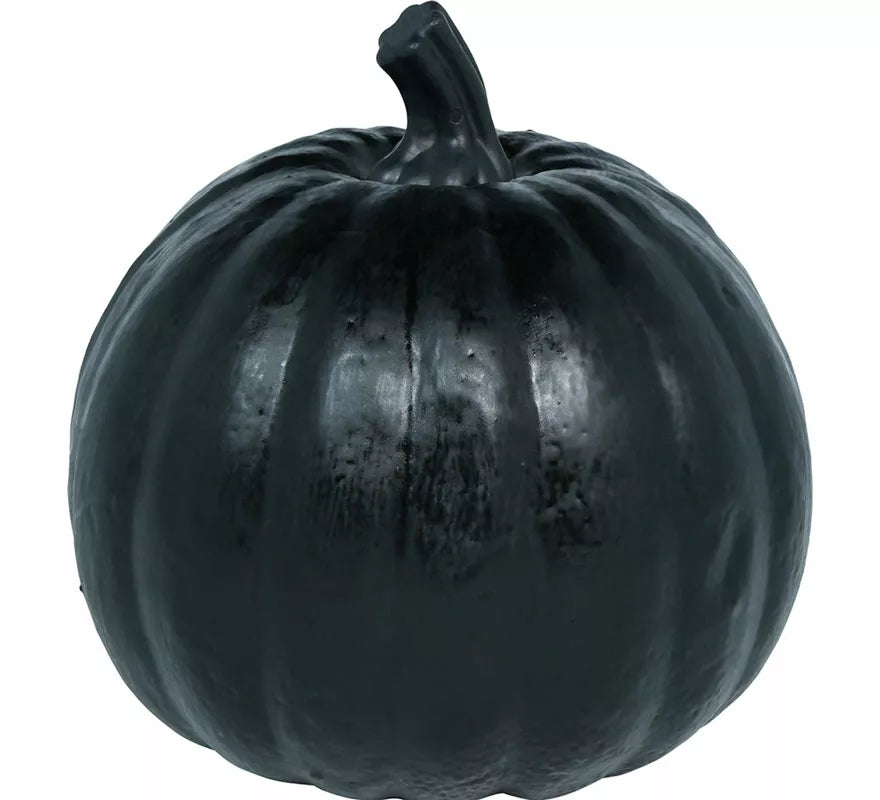 Calabaza negra con Luz de 20 cm