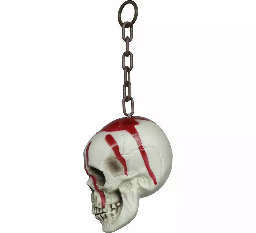 Calavera Cadena Sangrienta de 20 cm