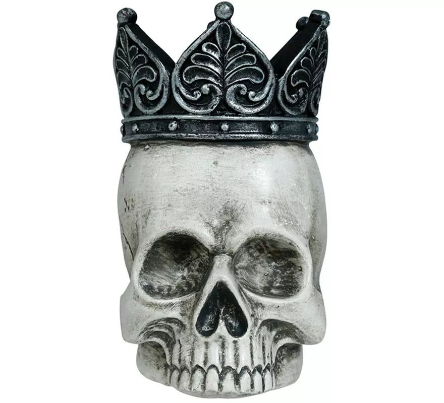 Translation missing: es.Calavera con Corona 14x11 cm