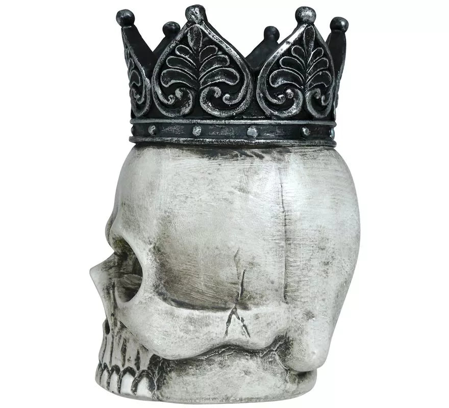 Translation missing: es.Calavera con Corona 14x11 cm