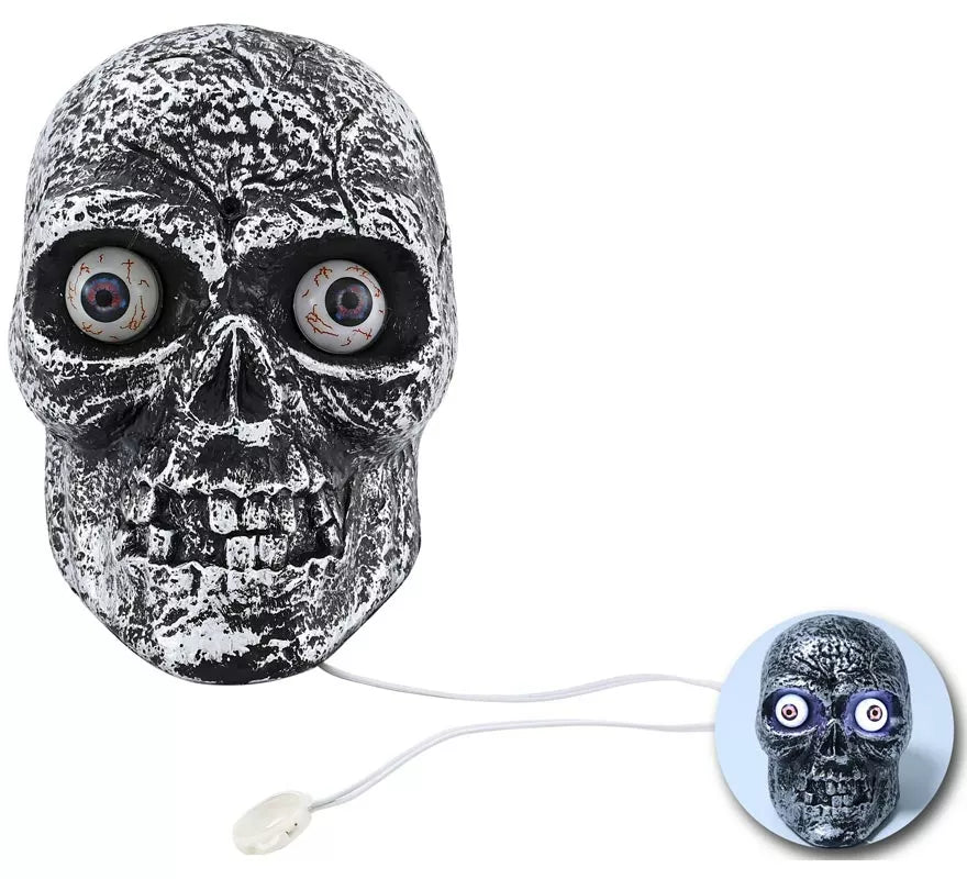Translation missing: es.Calavera con Luz y Movimiento Sensor de 13x18x15 cm