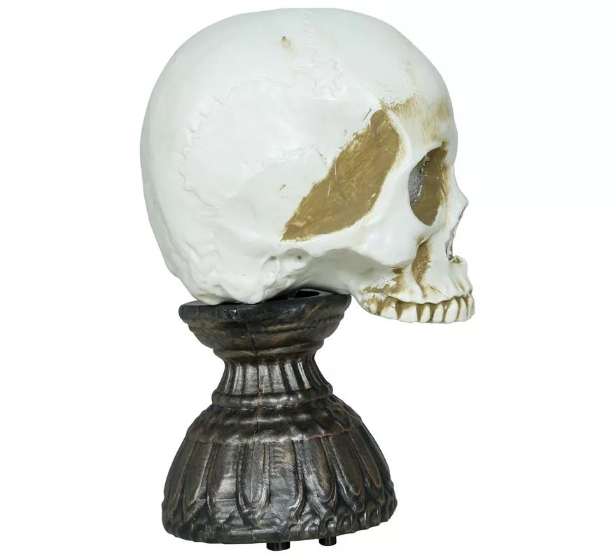 Calavera con Luz y Sonido 28 cm