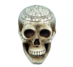 Calavera de Brujería con detalles de 20X14 cm