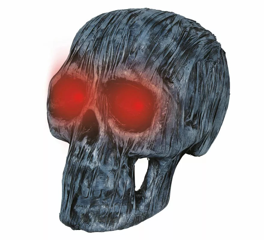Translation missing: es.Calavera Fantasma Gris con Luz de 35 cm