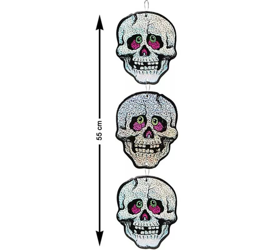 Translation missing: es.Calaveras Colgantes de Decoración 55 cm