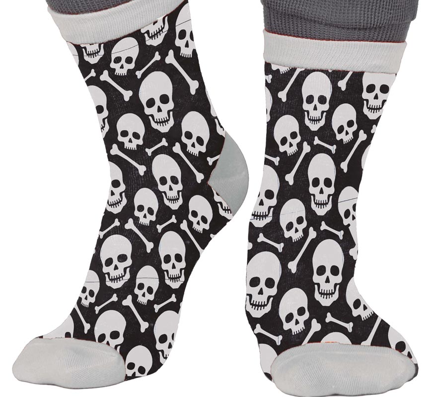 Translation missing: es.Calcetines de Calaveras para Halloween en números del 22 al 48