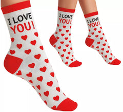 Calcetines de Corazones para adultos