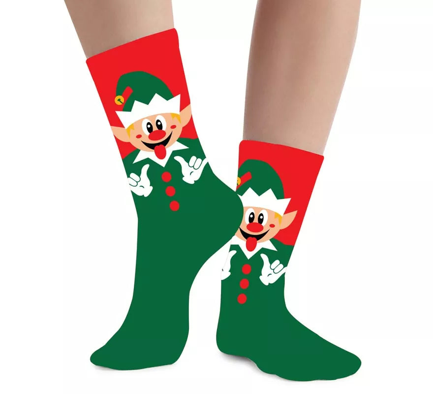 Calcetines Navideños de Elfo