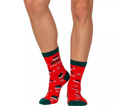 Calcetines Navideños Merry Christmas en números del 22 al 48