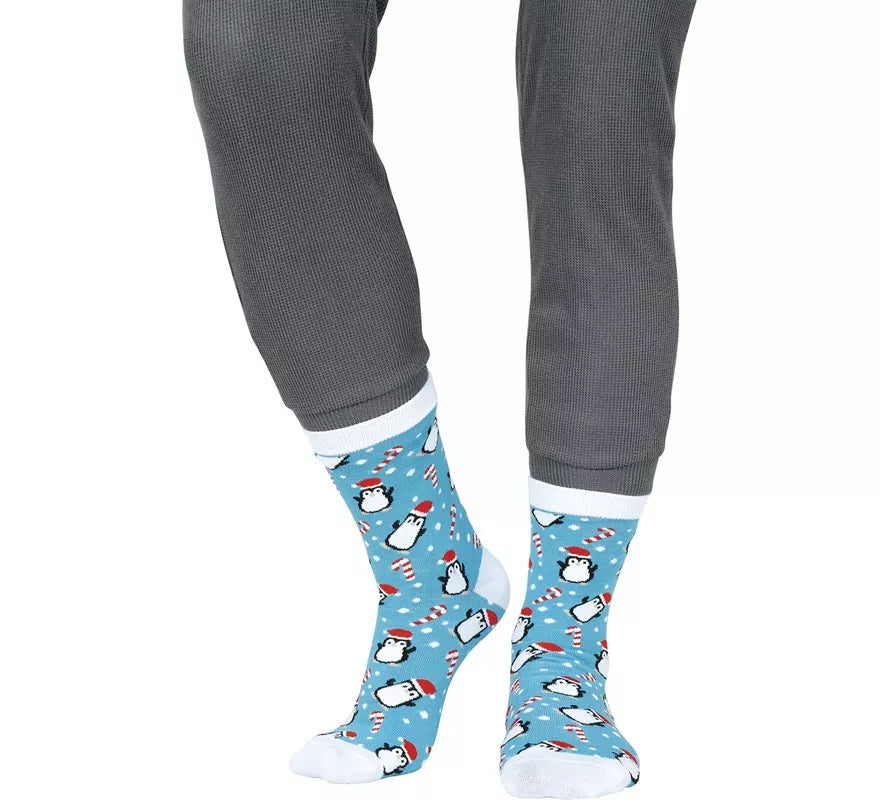 Translation missing: es.Calcetines Navideños Muñeco de Nieve en números del 22 al 48