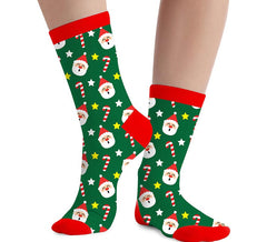 Calcetines Navideños Papá Noel en números del 22 al 48
