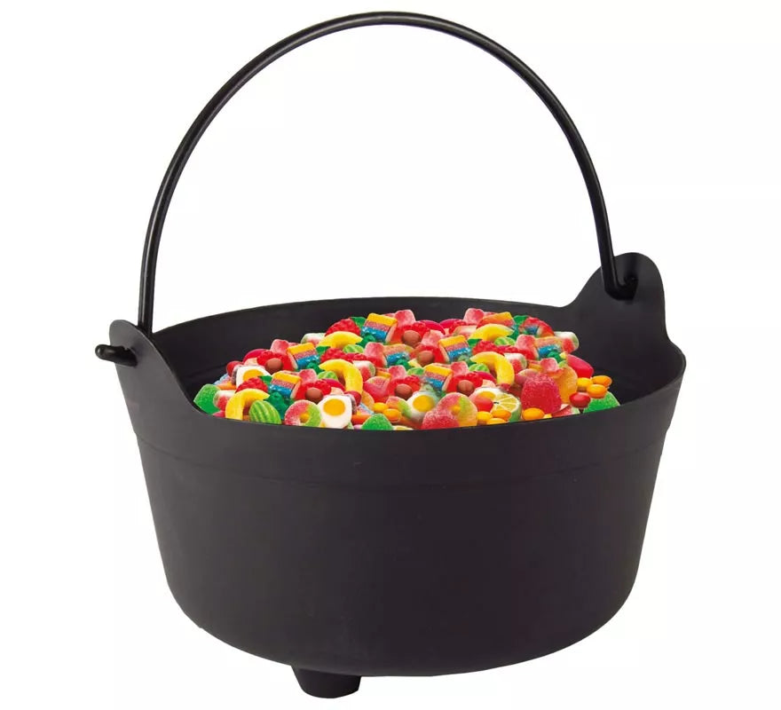 Translation missing: es.Caldera negra 24 cm para decoración de Halloween