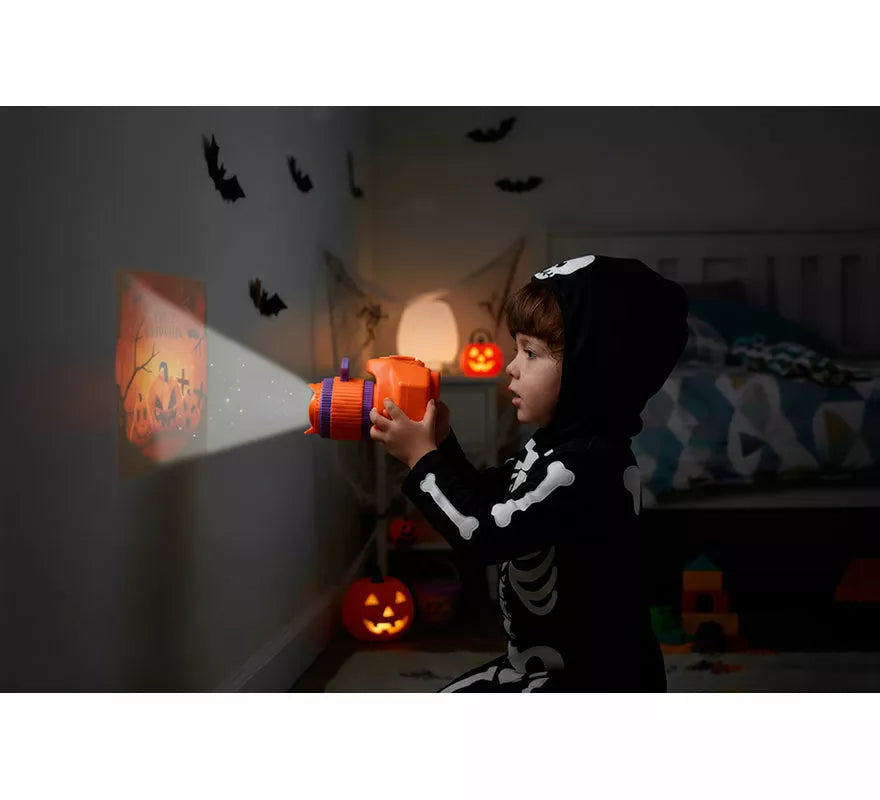 Cámara Mini Proyector Halloween de 10 cm