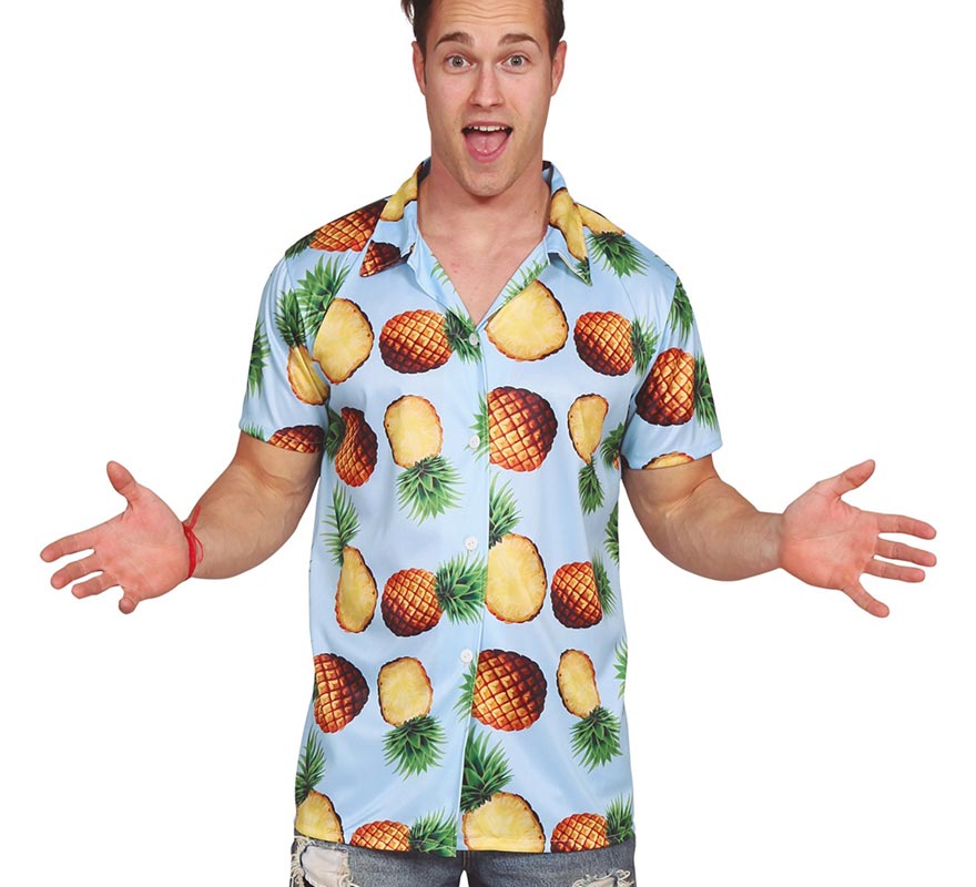 Translation missing: es.Camisa Hawaiana de Piñas para hombre