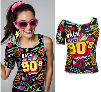 Camiseta Años 90 para mujer