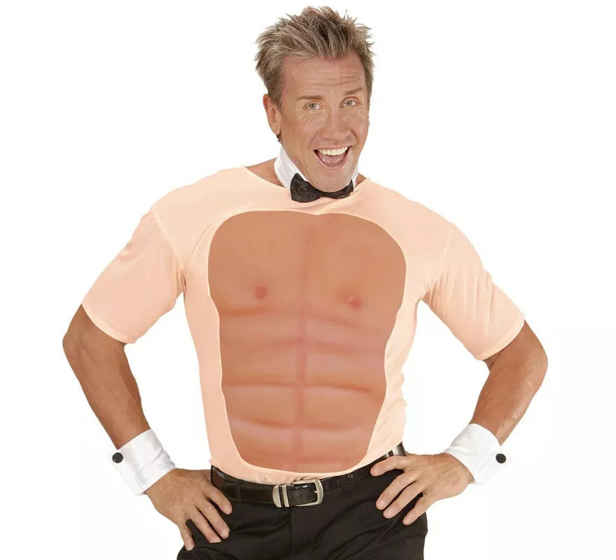 Translation missing: es.Camiseta con Pecho Musculoso para hombre