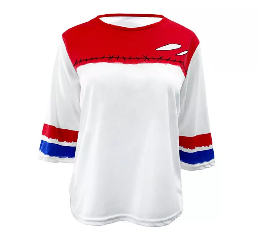 Translation missing: es.Camiseta de Béisbol de Payasa Villana para niña