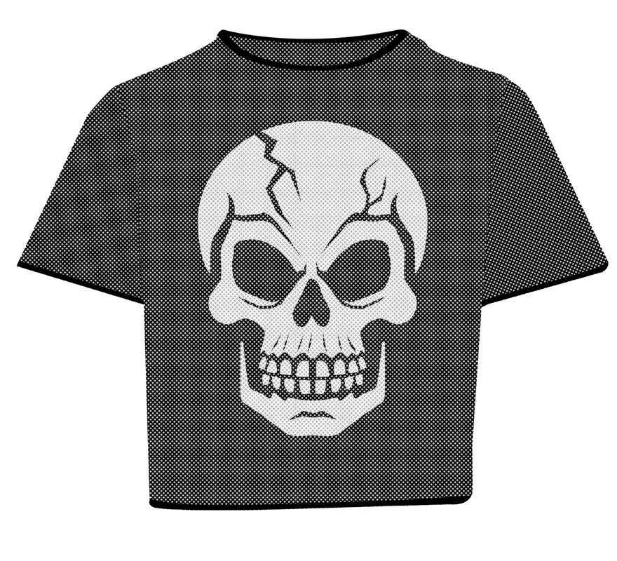Translation missing: es.Camiseta de Red Calavera para mujer
