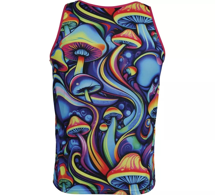 Camiseta de Tirantes Psicodélica Setas para hombre