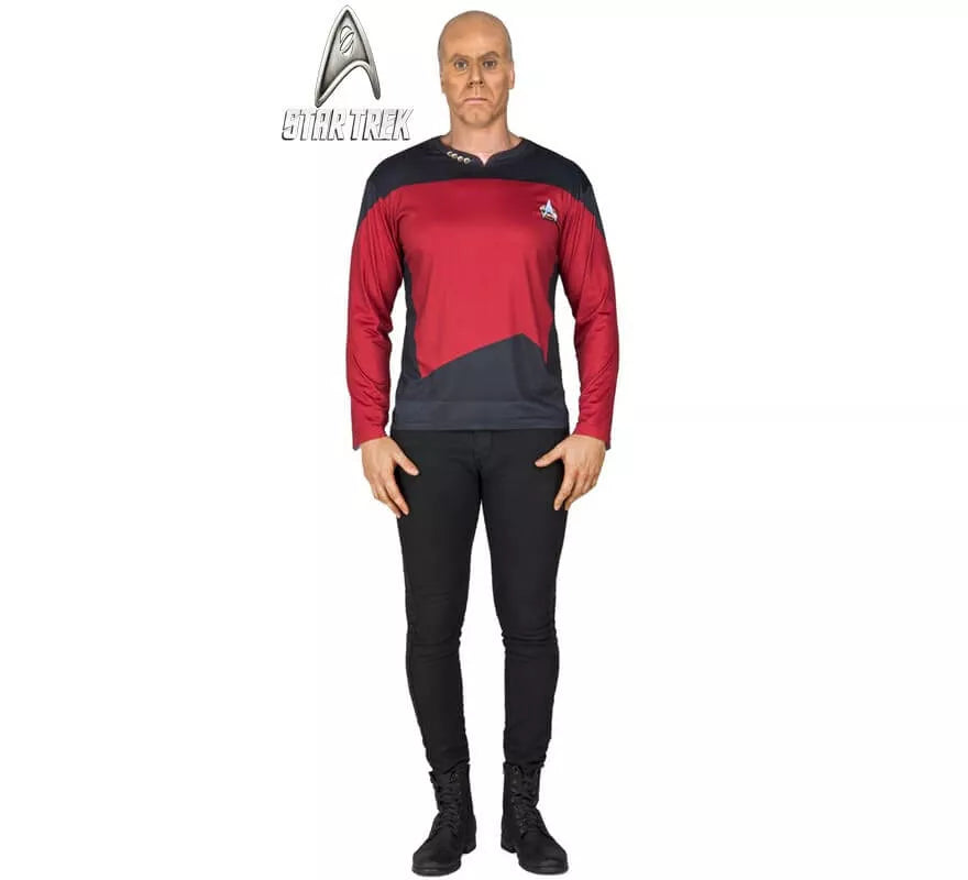 Translation missing: es.Camiseta Disfraz de Picard de Star Trek para hombre