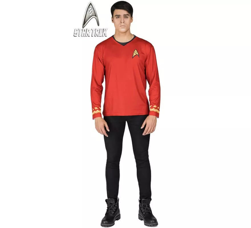 Translation missing: es.Camiseta Disfraz de Scotty de Star Trek para hombre