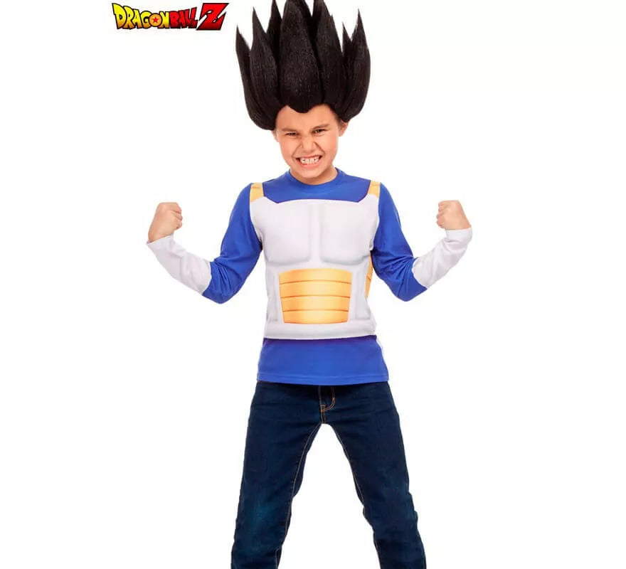 Translation missing: es.Camiseta disfraz de Vegeta para niño
