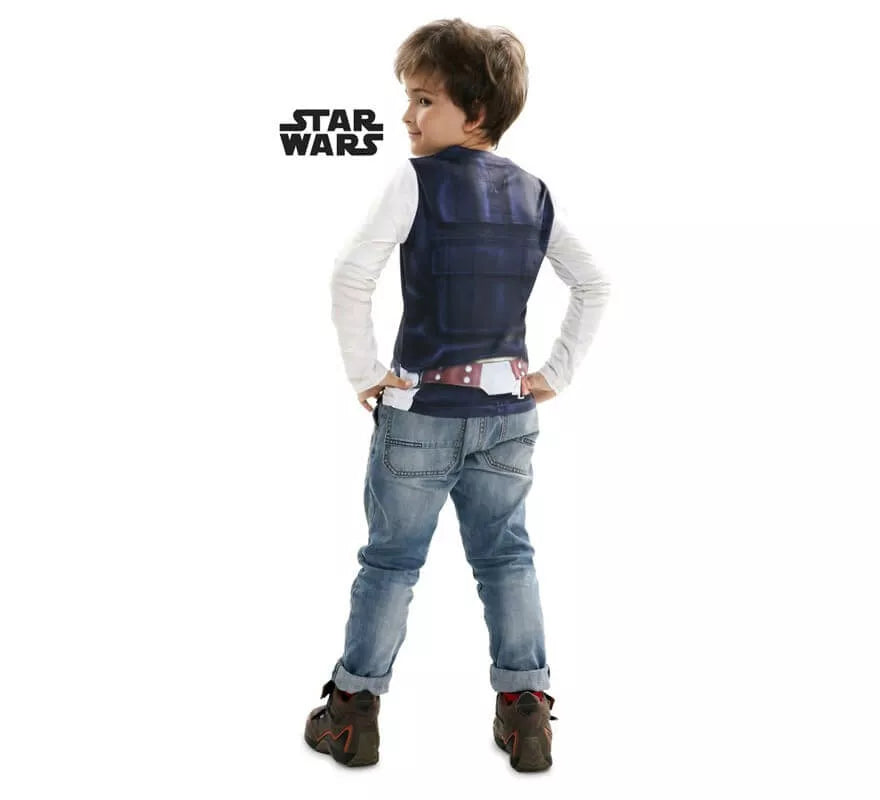 Translation missing: es.Camiseta disfraz Han Solo de Star Wars para niño