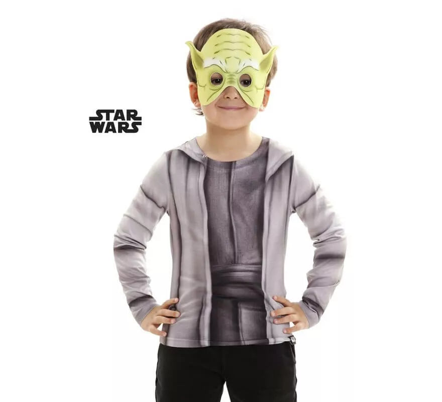 Translation missing: es.Camiseta disfraz Maestro Yoda de Star Wars para niño