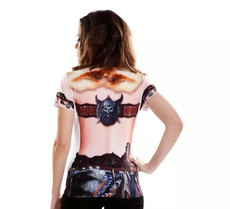 Translation missing: es.Camiseta disfraz Viking Girl para mujer