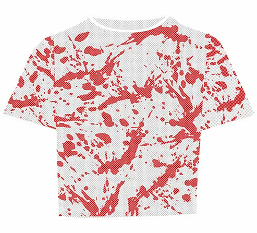 Translation missing: es.Camiseta Rejilla Ensangrentada para mujer