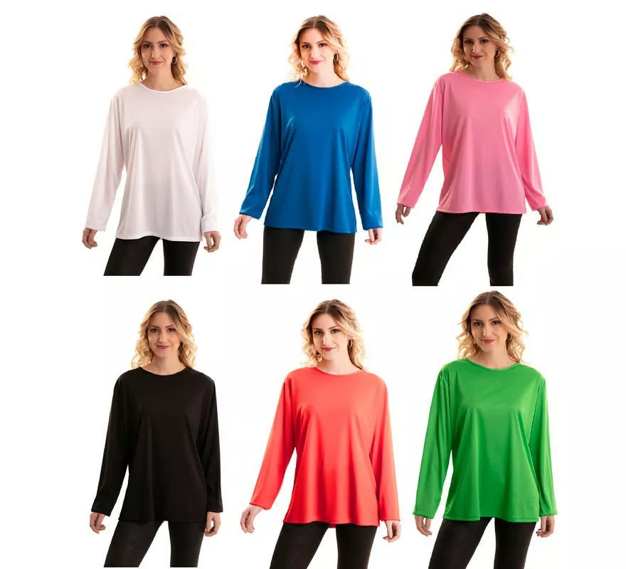 Translation missing: es.Camiseta talla única mujer en varios colores