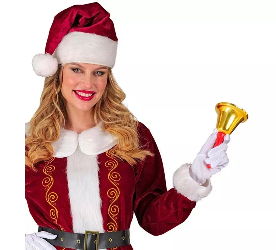 Translation missing: es.Campana de Papá Noel de 15 cm