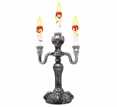 Candelabro de 3 Velas con Luz de 40 cm