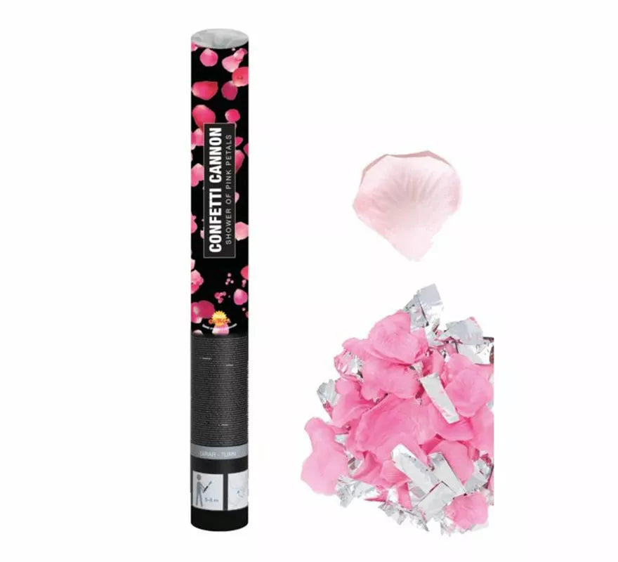 Translation missing: es.Cañón Kabuki o tubo de Pétalos de rosa de 50 cm para Bodas
