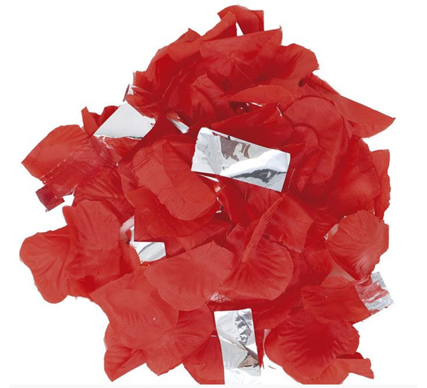Translation missing: es.Cañón Kabuki o tubo de Pétalos de rosa rojos de 50 cm para Bodas