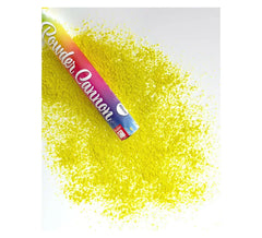 Cañón Kabuki o tubo de Polvo Amarillo de 30 cm