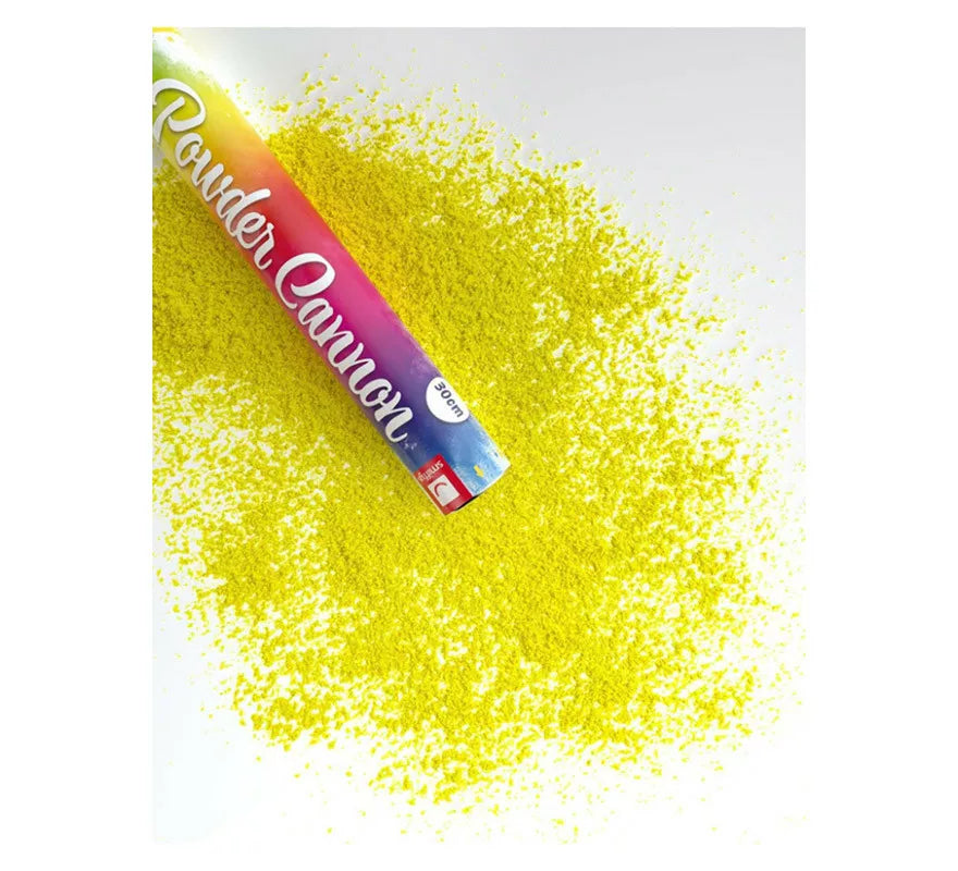 Translation missing: es.Cañón Kabuki o tubo de Polvo Amarillo de 30 cm