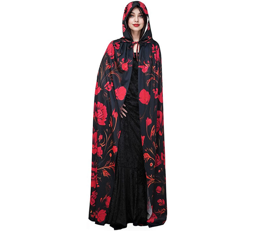 Translation missing: es.Capa de Catrina con Capucha de 185 cm