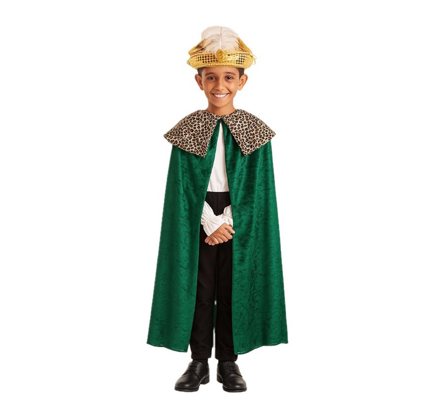 Translation missing: es.Capa de Rey Mago Baltasar Infantil