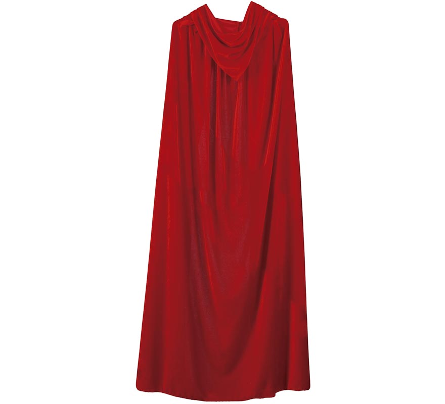 Translation missing: es.Capa roja con Capucha de 130 cm