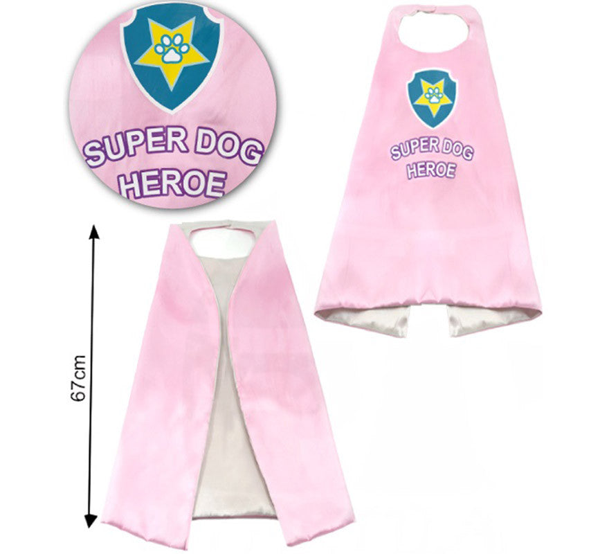 Translation missing: es.Capa Súper Dog para perro Rosa