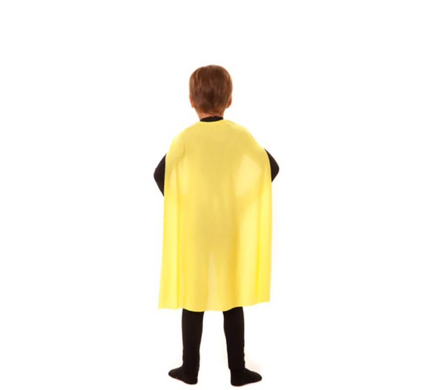Translation missing: es.Capa Superhéroe Infantil Amarilla de 70 cm